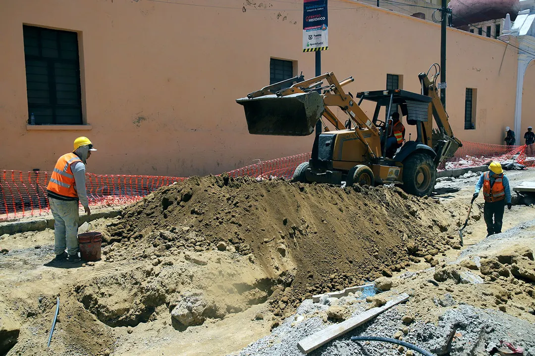 Rehabilitacion Calles Centro Historico Puebla