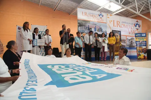 Romero Vargas, tercera junta auxiliar en recertificarse como comunidad promotora de la salud