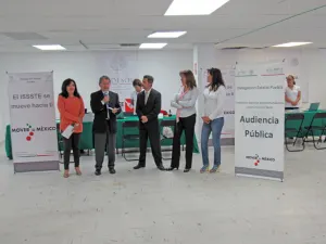 Programa ISSSTE visita trabajadores Sedesol