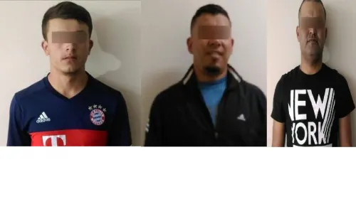 Policía Estatal detuvo a cuatro personas extranjeras dedicadas a actividades ilícitas