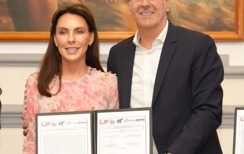 MariElise Budib y Pepe Chedraui firman convenio con Fundación Distribuidores Nissan para la construcción y equipamiento de “Lumina”