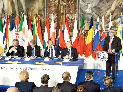 UE pasa la página del Brexit; 60 aniversario del bloque comunitario