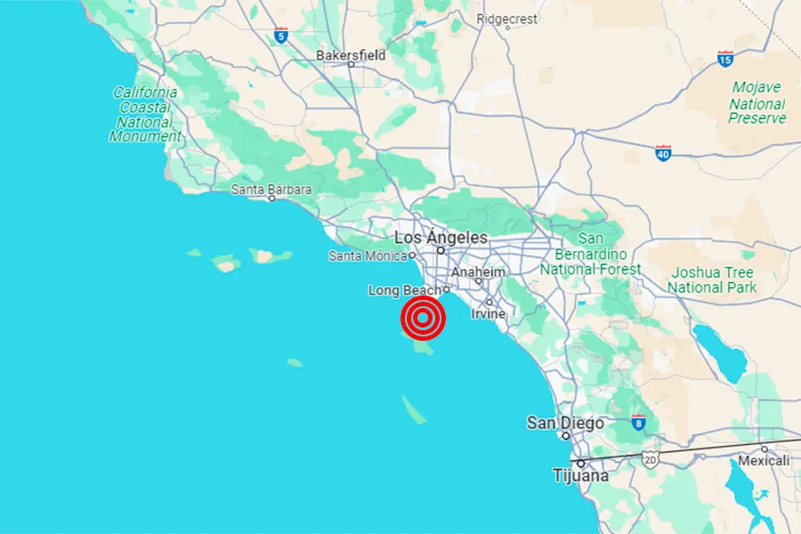 Sismo Los Angeles
