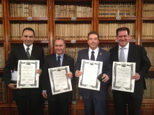 Egresados de la ELDP, condecorados por la Legión de Honor Nacional de México