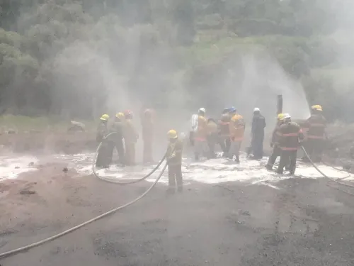 Controlan fuga en toma clandestina de Cuautlancingo