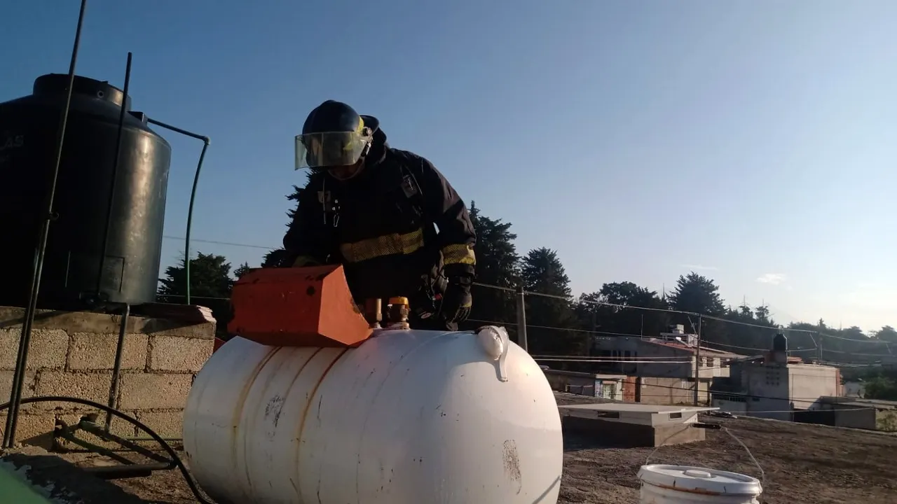 Fuga de gas Amalucan