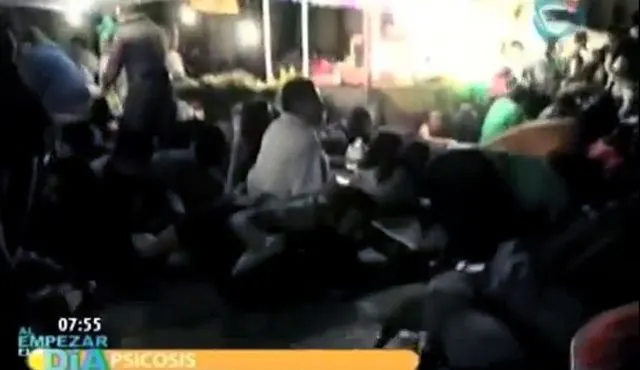 Alarma de balacera desata psicosis entre los potosinos: (VIDEO)