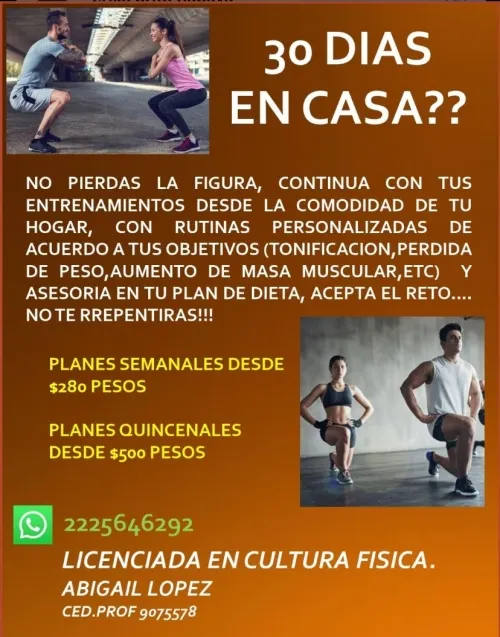 #FuerzaEnLaContingencia: Actívate desde tu casa