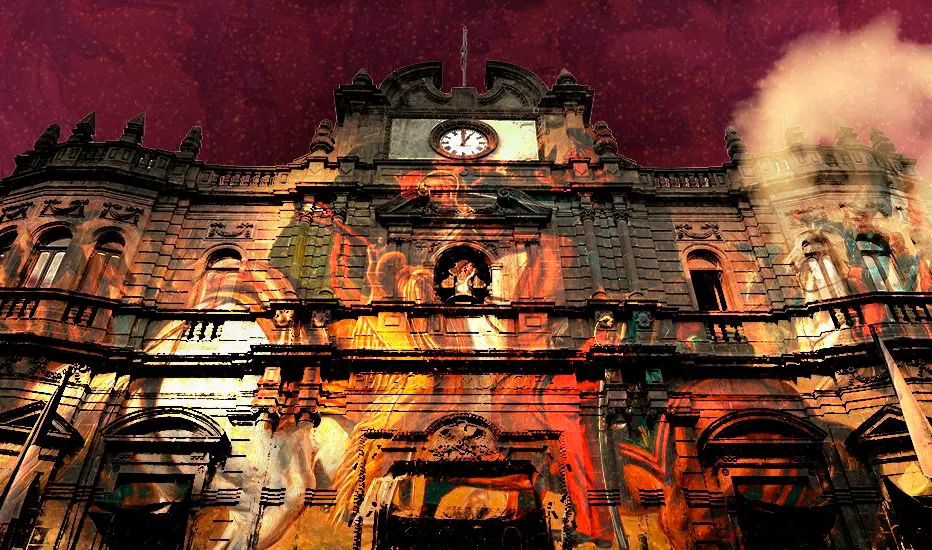 Videomapping Puebla 5 De Mayo Palacio Municipal