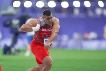 El mexicano Uziel Muñoz avanza a la Final en lanzamiento de bala en París 2024