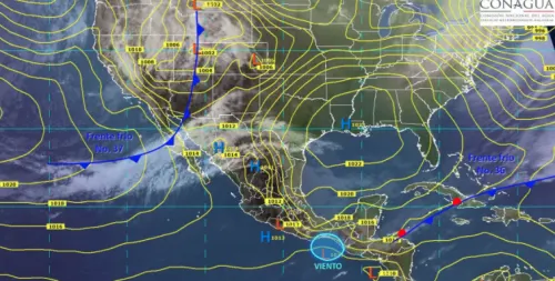 Continuarán las lluvias en gran parte del país