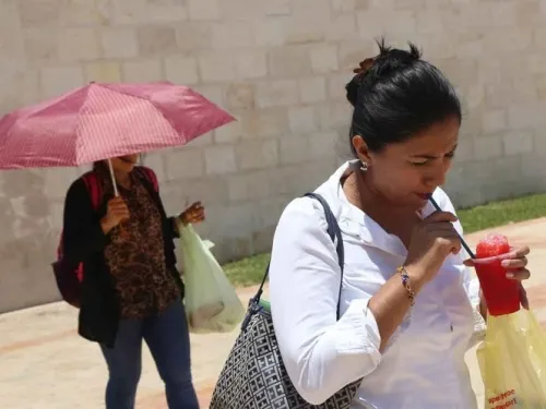 ¡Protéjase! Continuará el calor en la mayor parte del país