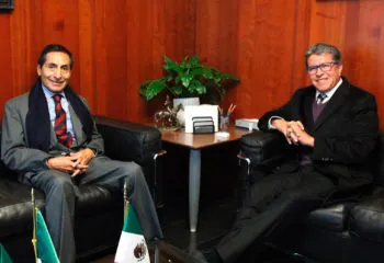 Revisan Ricardo Monreal y secretario de Hacienda perspectivas económicas para 2023