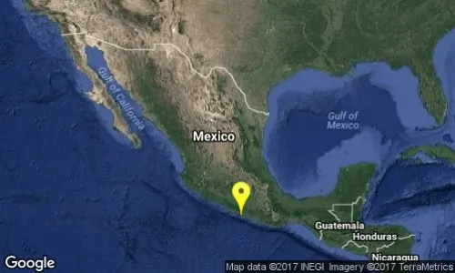 Se registró sismo de 5.0 grados en Guerrero