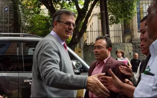 Encuentro con Pompeo será en casa de campaña de López Obrador: Ebrard