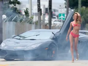 Los Ángeles viajan en Lamborghini