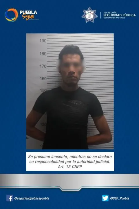 Policía Estatal capturó a dos sujetos por robo a camión repartidor