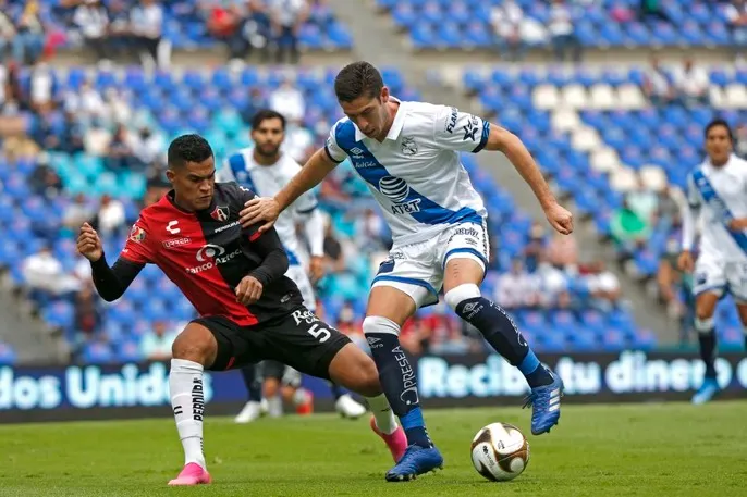 Al medio tiempo, Puebla y Atlas empatan a cero goles