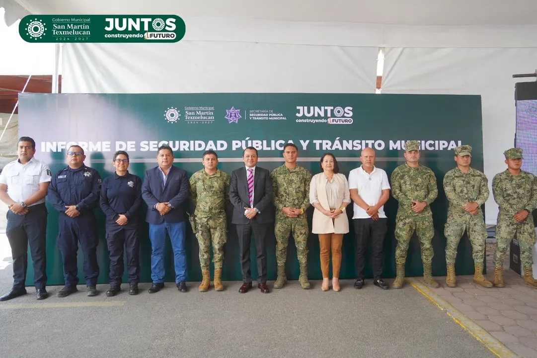 A 6 meses de gobierno de Juan Manuel Alonso, disminuye un 20% la incidencia delictiva en San Martín Texmelucan