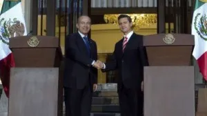 Calderón y Peña Nieto darán juntos el Grito de Independencia