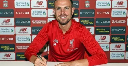 Liverpool FC renueva contrato de su capitán Jordan Henderson