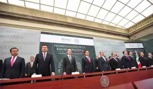 Reforma político-electoral ya es constitucional; la promulga EPN en Chapultepec