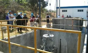 Agua de Puebla retira biosolidos de Barranca del Conde