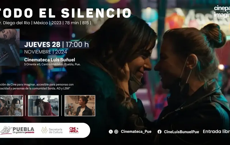 En noviembre, Secretaría de Cultura proyectará filmes para personas con discapacidad visual o auditiva