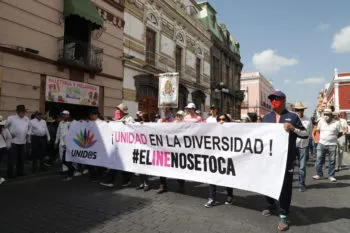 Se disputan liderazgo organizaciones de #YoDefiendoAlINE