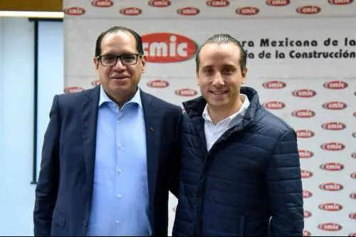 Presenta Mario Riestra sus propuestas ante empresarios de la CMIC en materia de Construcción