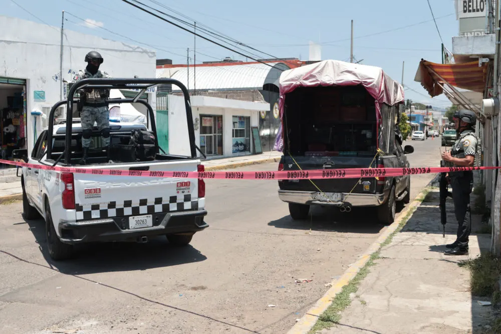 Balacera en mercado Morelos