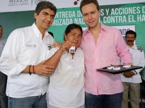 Manuel Velasco destaca nombramiento de Ernesto Némer en el gobierno del Estado de México