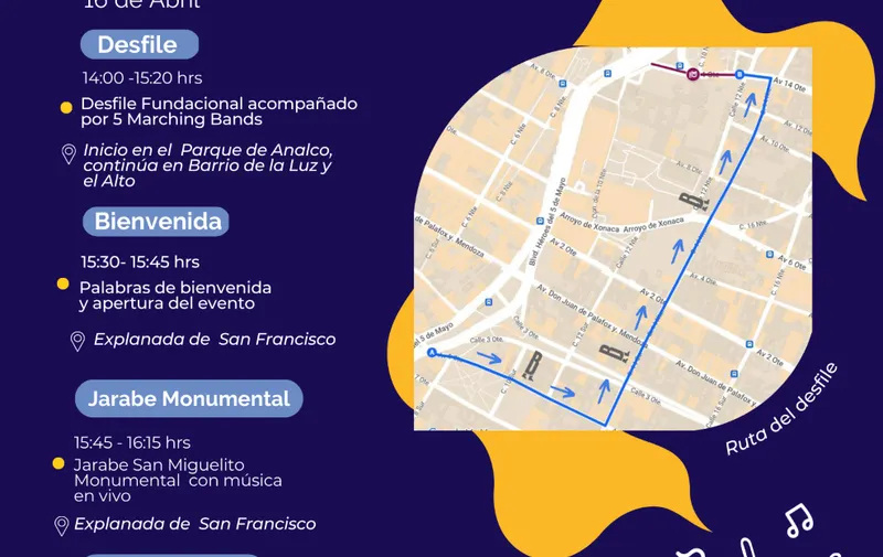 Gobierno estatal celebrará aniversario de la fundación de Puebla