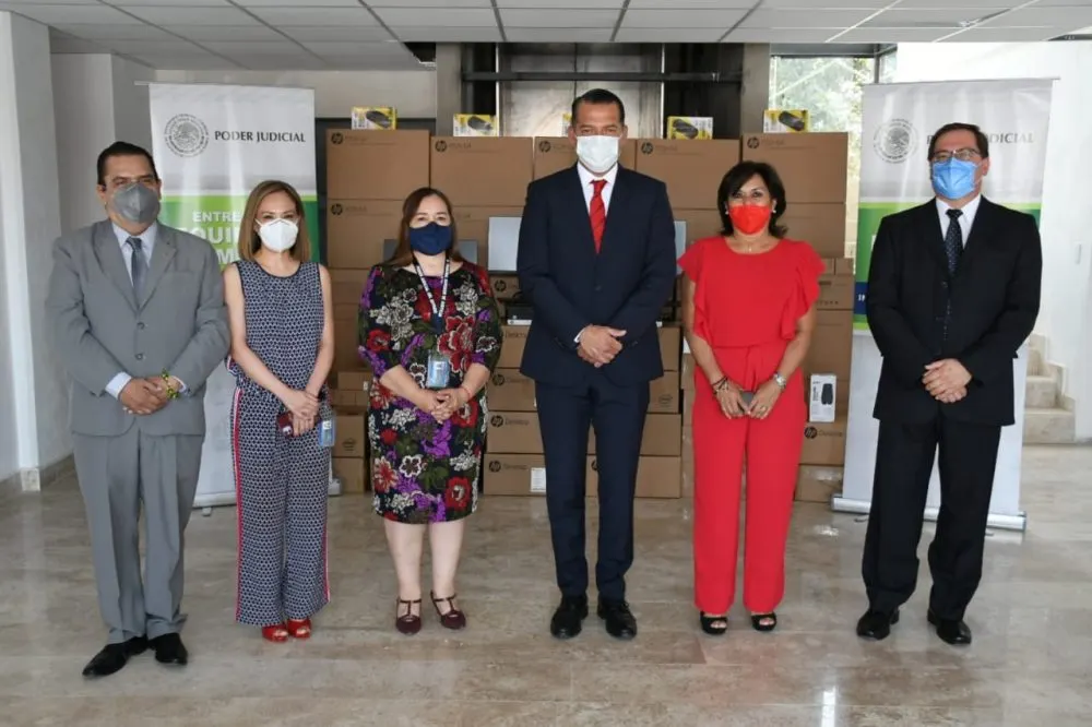 Ciudad Judicial de Cholula presenta avance del 90 por ciento