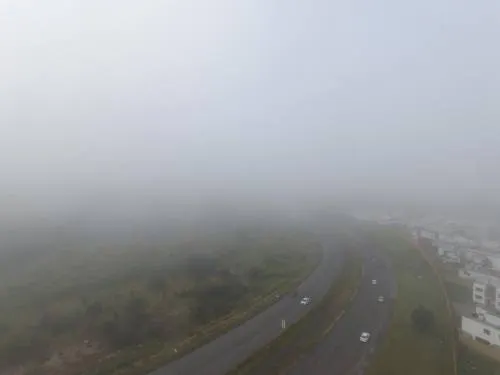Así amaneció este jueves al suroriente de la Angelópolis