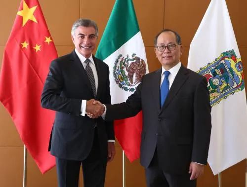 Tony Gali fortalece lazos comerciales con China