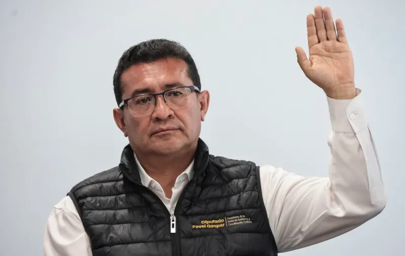 Pável Gaspar Ramírez, presidente del Congreso del estado de Puebla. Foto: Especial