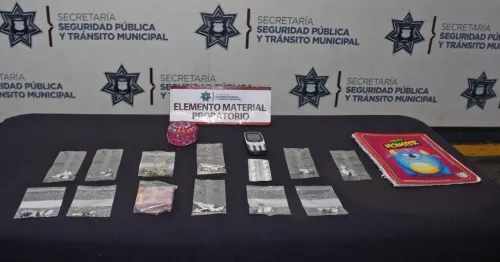 Detuvo Ssptm de Puebla a 10 personas durante proceso de compra-venta de posible droga