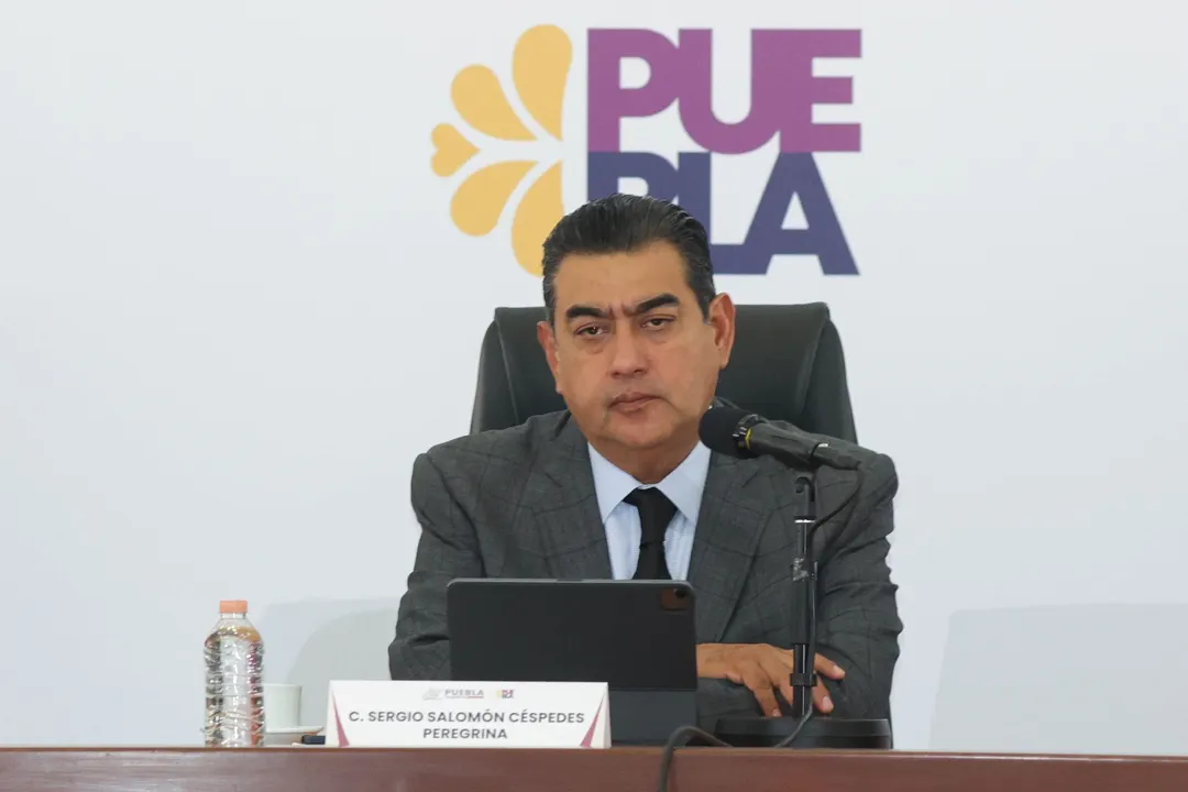 Sergio Salomón Céspedes, gobernador de Puebla