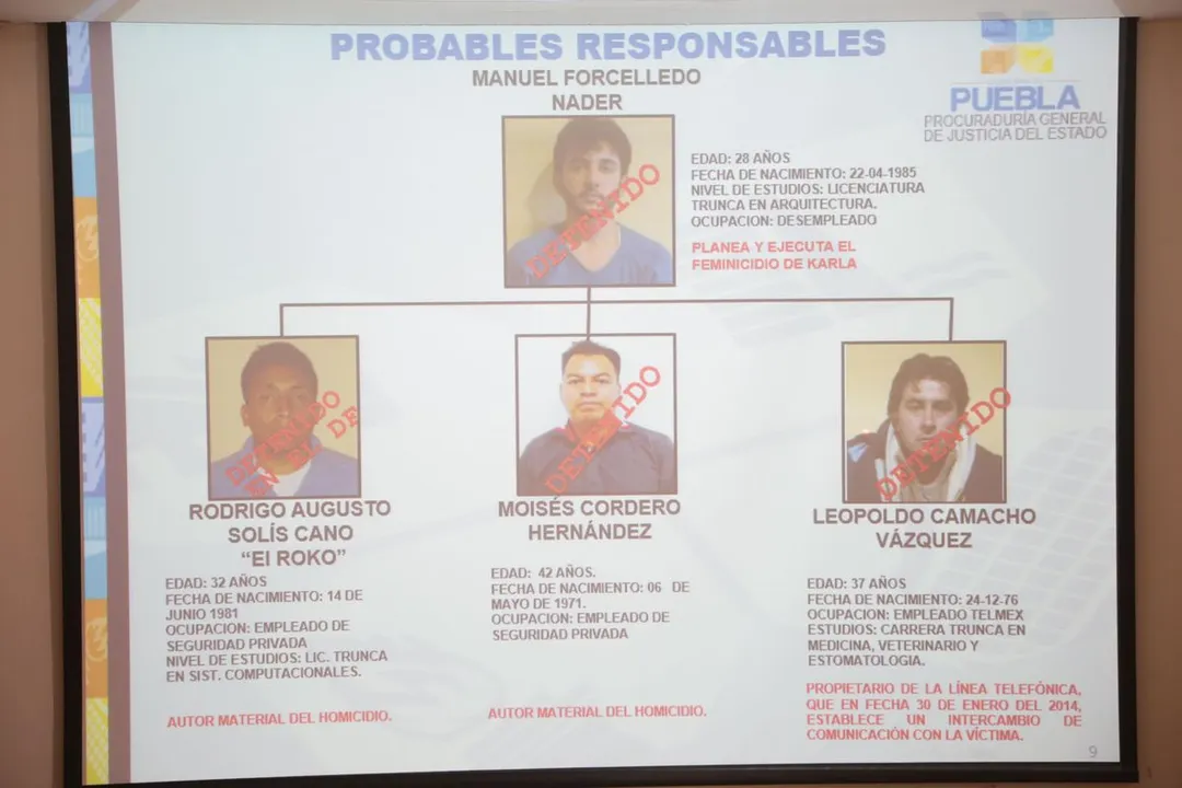 Probables Responsables Feminicidio Karla Lopez Albert