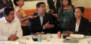 Diputados PAN dan respaldo a su coordinador, Jorge Aguilar Chedraui