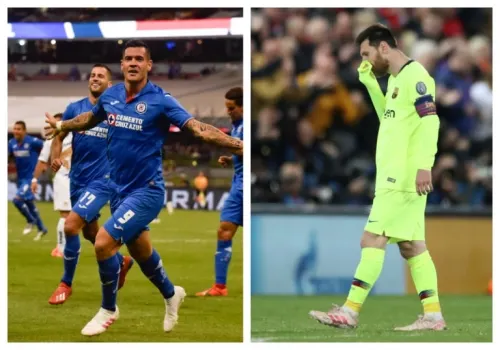 Aficionados culpan al Cruz Azul por derrota del Barcelona en la Champions