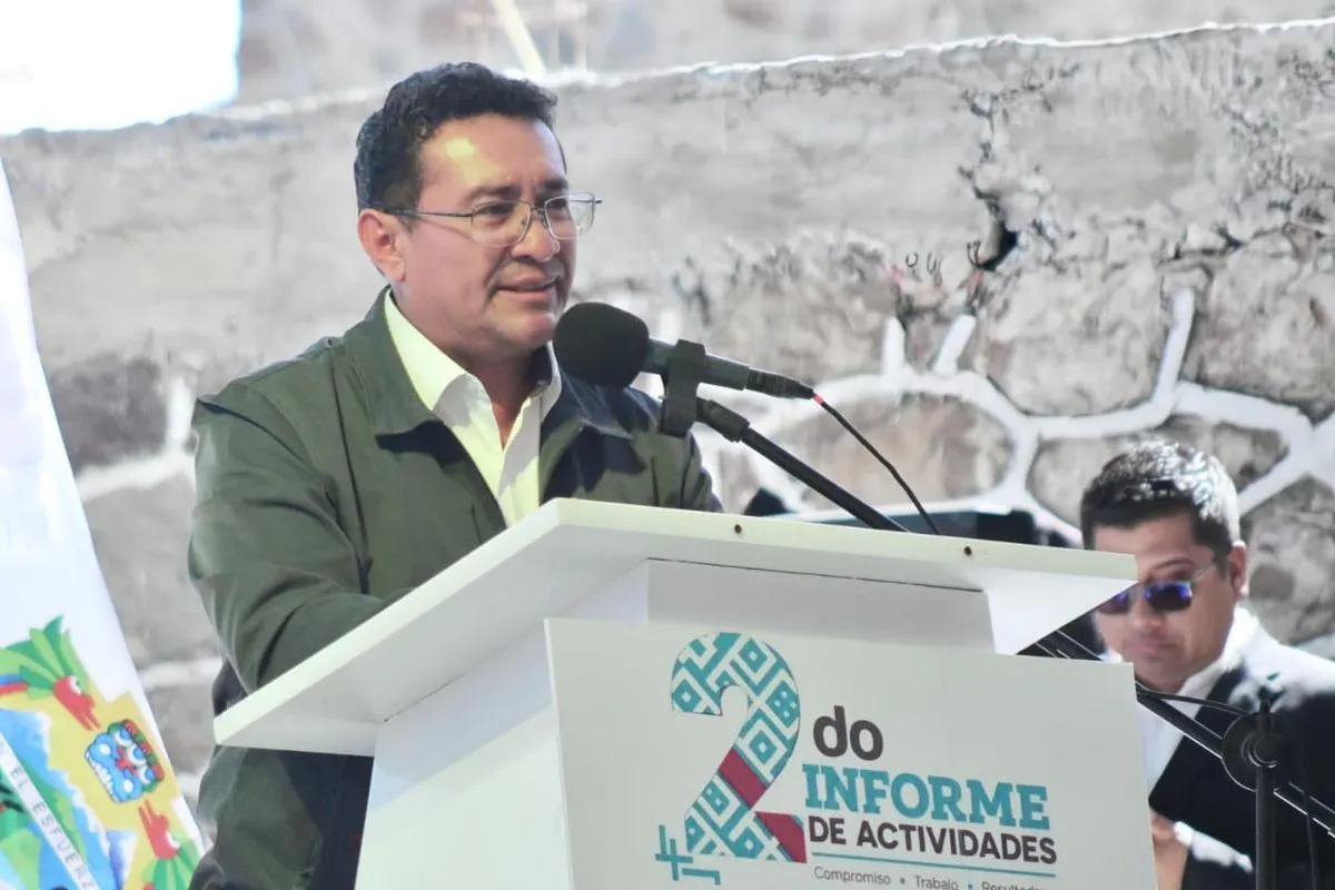 Pável Gaspar Ramírez, presidente del Congreso del estado de Puebla. Foto: Especial