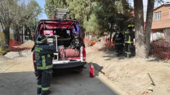 Trabajadores picaron un tubo de gas y provocaron una fuga en Bosques de San Sebastián