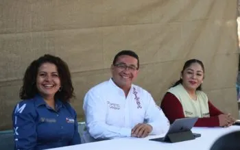 Pável Gaspar recorre la Mixteca poblana para impulsar obras comunitarias desde la voz del pueblo