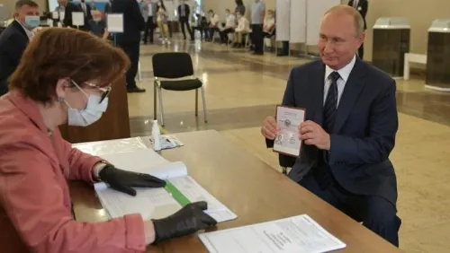 Gana Putin en referéndum constitucional; ahora podrá gobernar hasta 2036