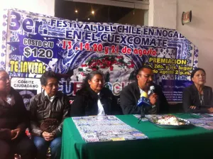 Anuncian Festival del Chile en Nogada en La Libertad