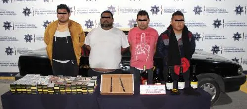 Desarticula SSPTM de Puebla a banda probablemente dedicada al robo a negocio