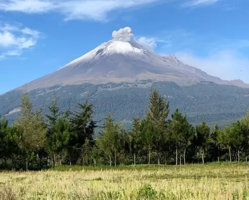 Supervisan Infraestructura y Protección Civil rutas de evacuación del Popocatépetl