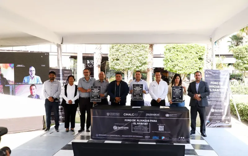 a segunda edición del Foro Alianzas para el Hábitat Capítulo San Andrés Cholula